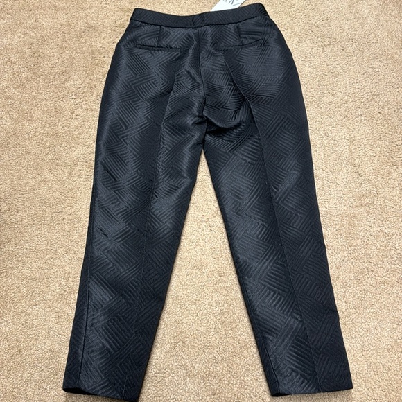 Zara women textured suit straight pants. Small. NWT! - Picture 6 of 6